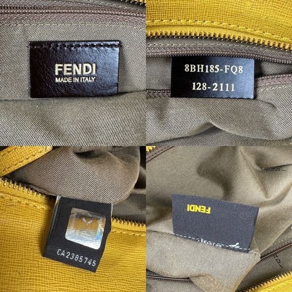 💯Authentic Fendi Roll tote Zucca Canvas Handbag🍀 - Picture 8 of 17
